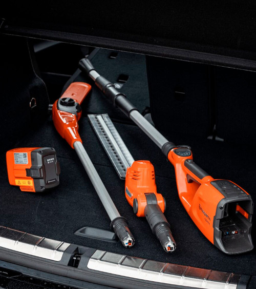 Kit podadora bateria Husqvarna 120iTK4-P (bateria BLi10 + cargador QC80)