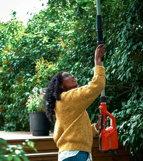 Kit podadora bateria Husqvarna 120iTK4-P (bateria BLi10 + cargador QC80)