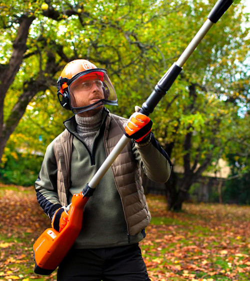 Kit podadora bateria Husqvarna 120iTK4-P (bateria BLi10 + cargador QC80)