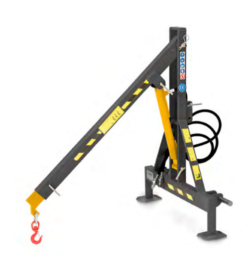 Grúa hidráulica para tractor 200kg Dimago Mini