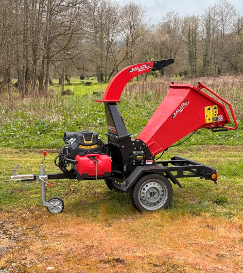 Biotrituradora de remolque AMURA SIROCCO 130 TR | 130 mm
