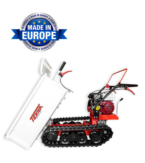 Carretilla de orugas gasolina profesional Honda 6,5 HP 500 kg Tekna TT 500