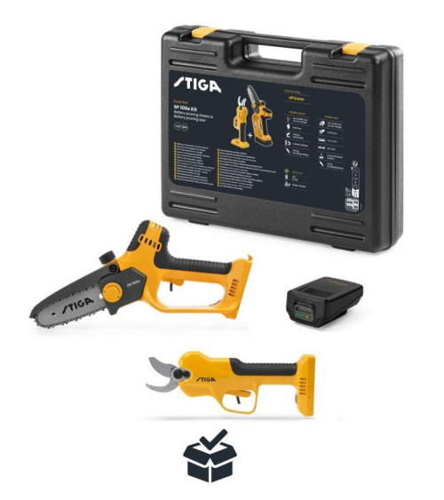 Tijera y sierra de poda a batería Stiga SP 100e