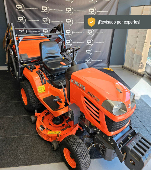 Tractor cortacésped segunda mano Kubota G23 II HD 122cm 898 cc