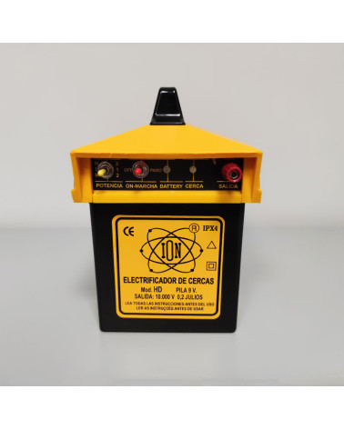 Pastor eléctrico pila 9V 0.2 julios ION HD