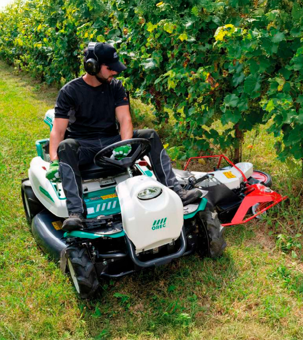 Tractor desbrozador interfilas OREC RMK 151 767cc 135-150cm