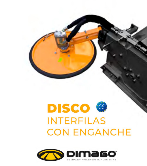 Disco desbrozador Interfilas Dimago UFO 60 - 60 CM